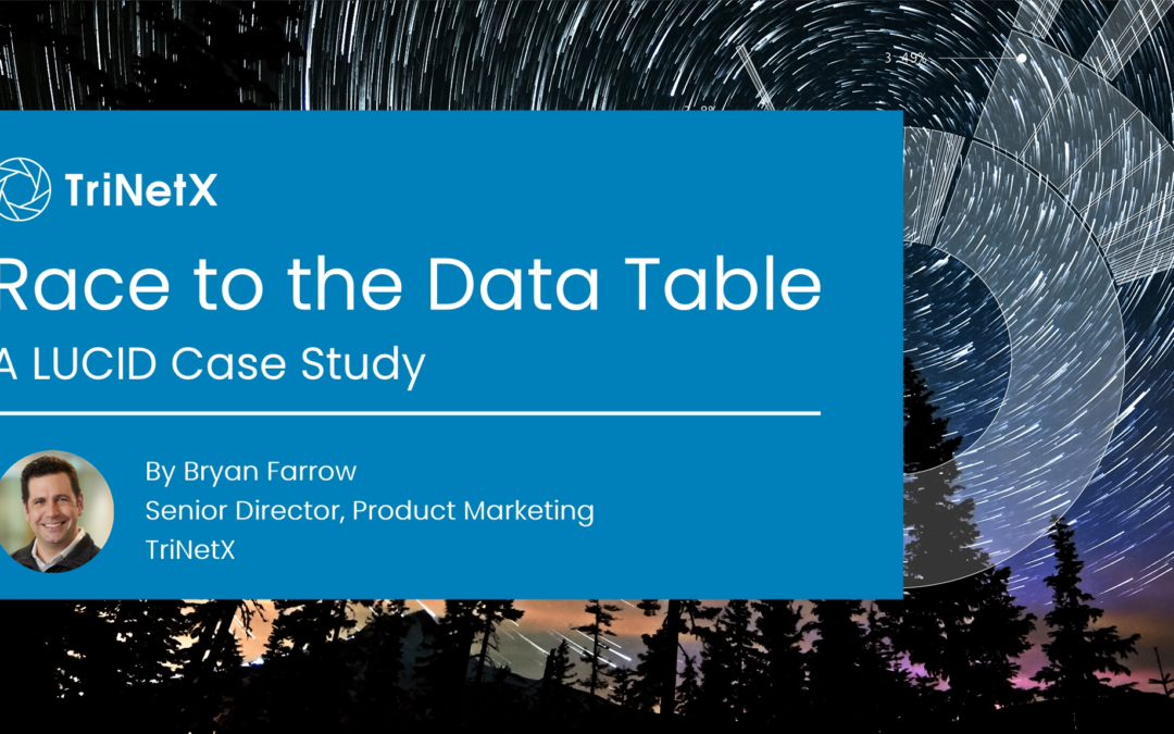 Race to the Data Table – A LUCID Case Study
