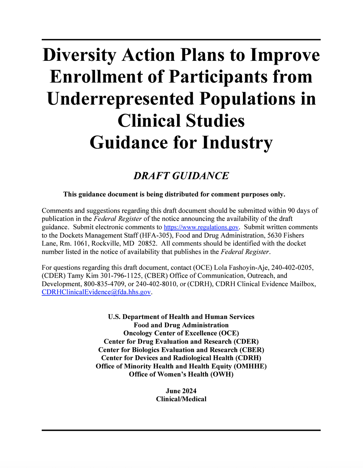 FDA Diversity Guide_June 2024