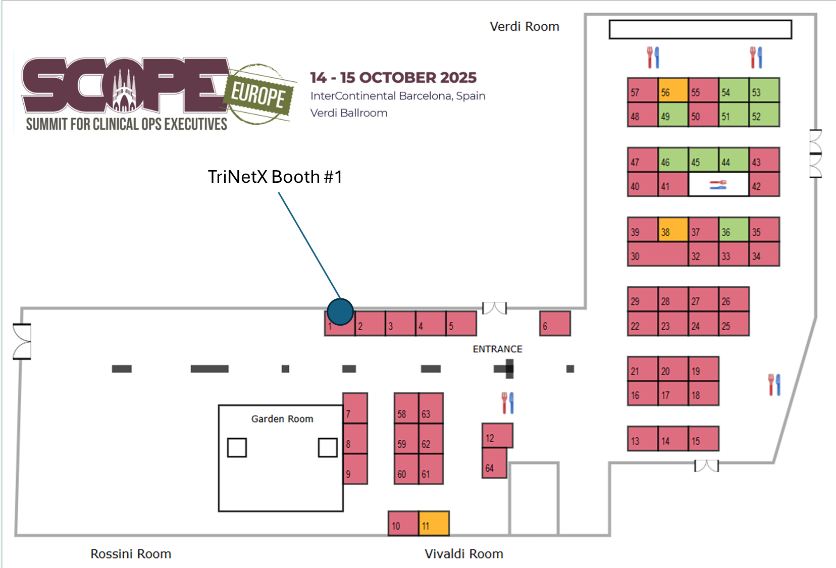SCOPE EU booth map 2025
